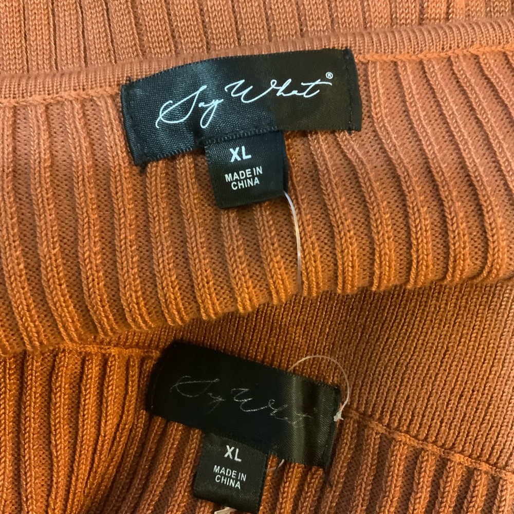 Say What Two Ounce Sweater Set. Size Xl - image 7